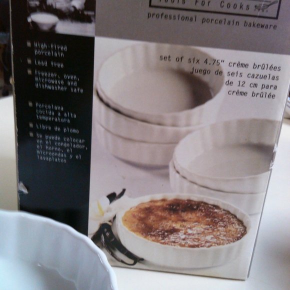 CREME BRULEES  SET OF 6 - Picture 4 of 5